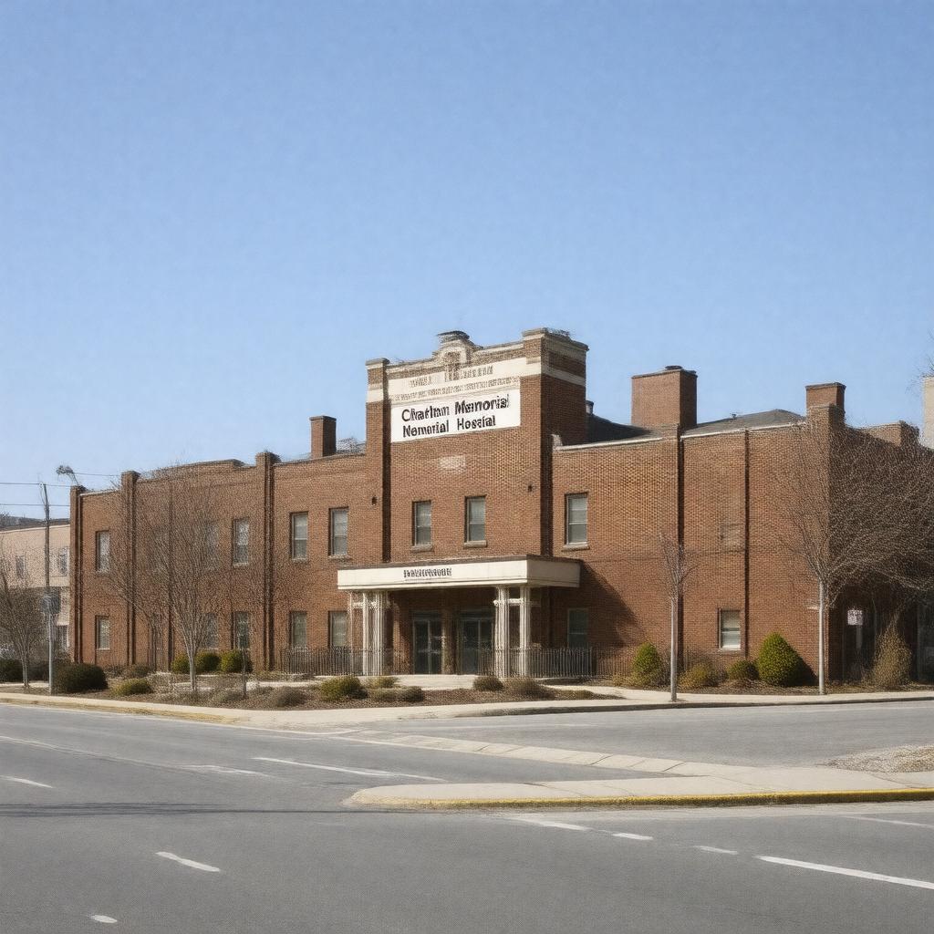 Click to view larger image AI-created image of Charlton Memorial Hospital