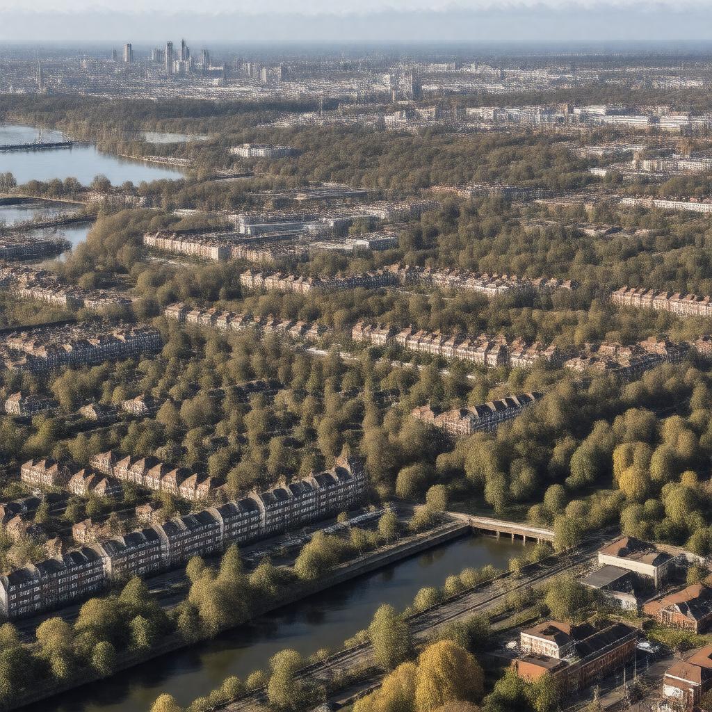 AI-created image of Charlton Riverside