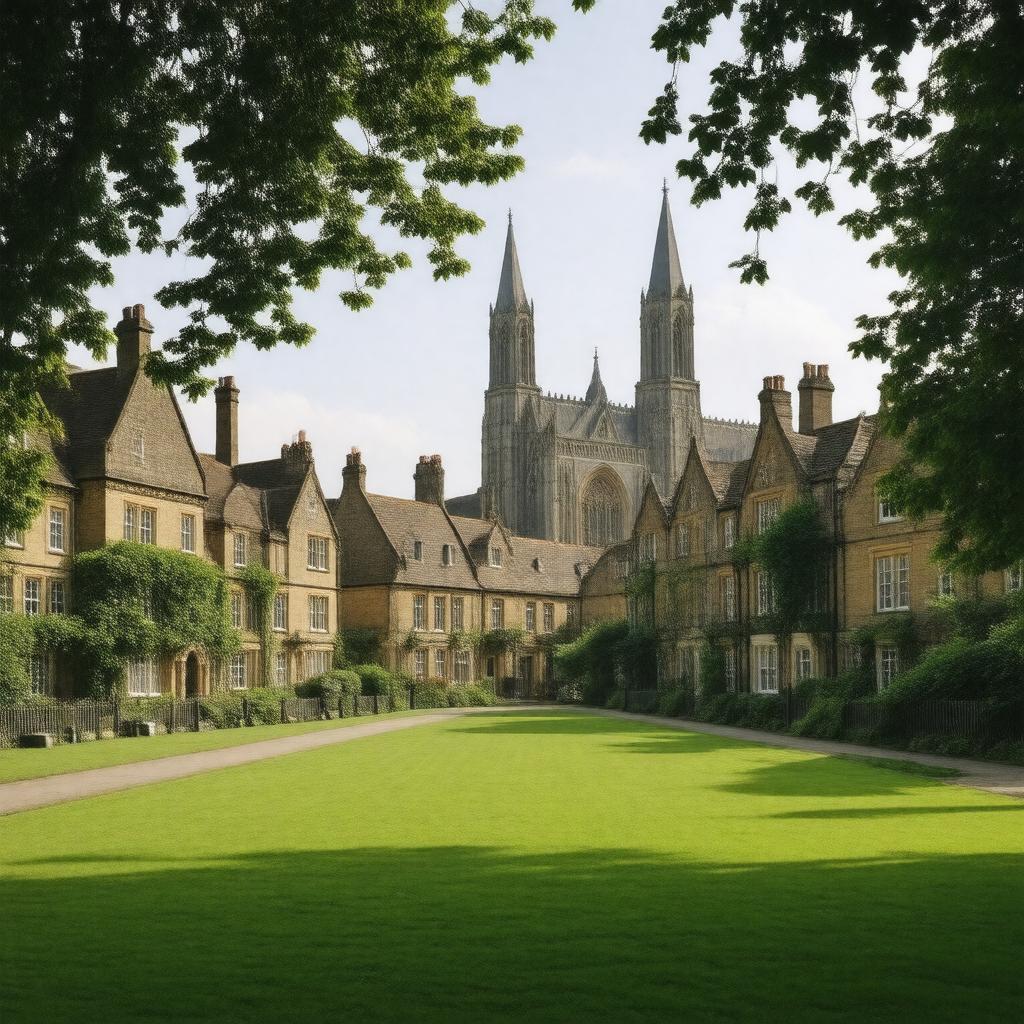 AI-created image of Charlton Village Conservation Area