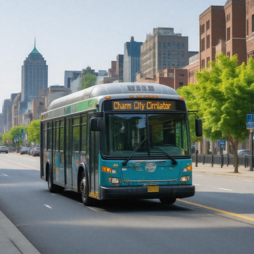 AI-created image of Charm City Circulator