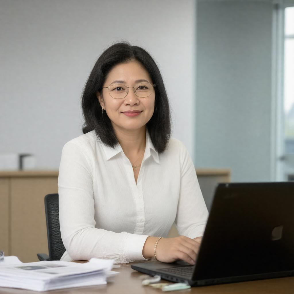 AI-created image of Charmaine Chan