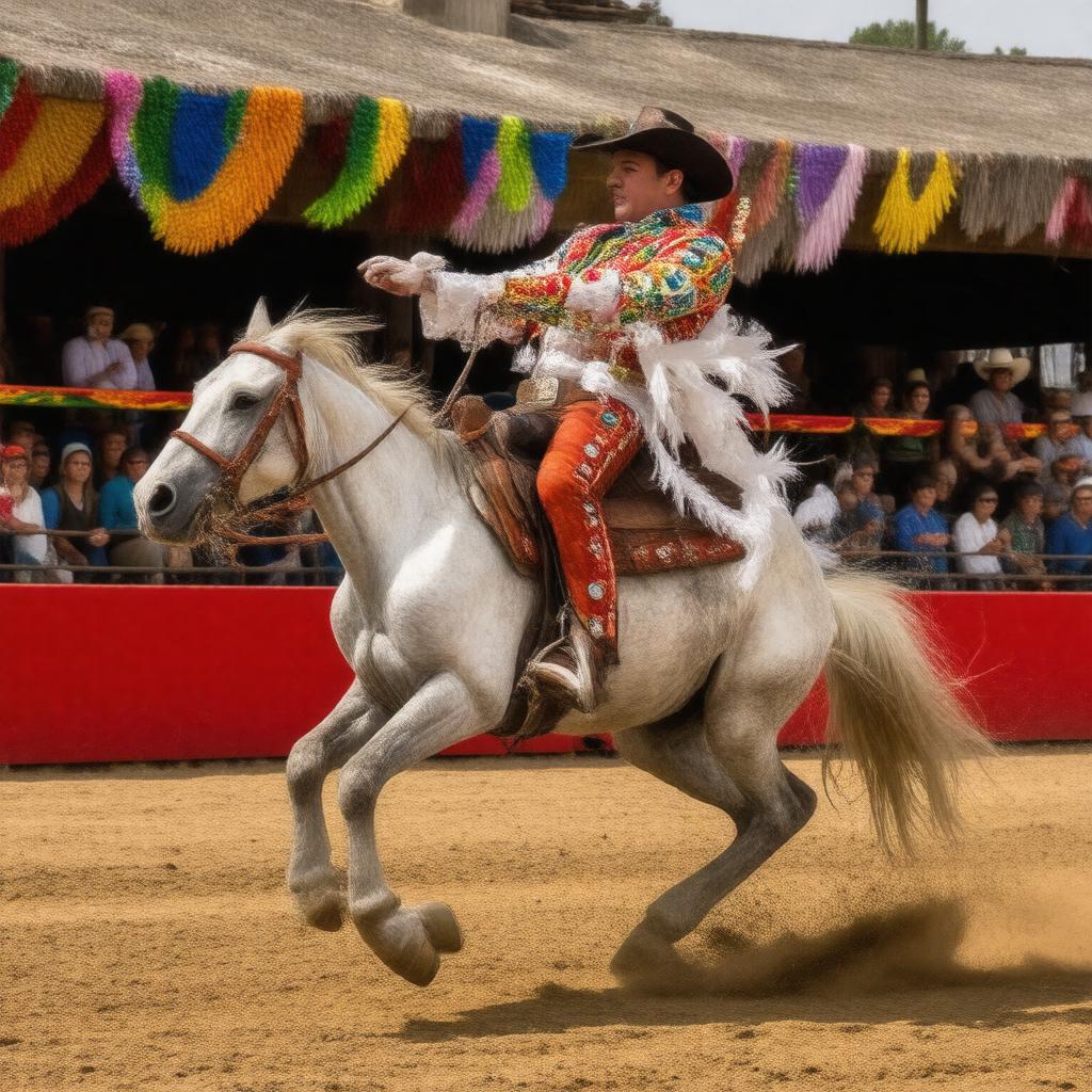 AI-created image of Charrería