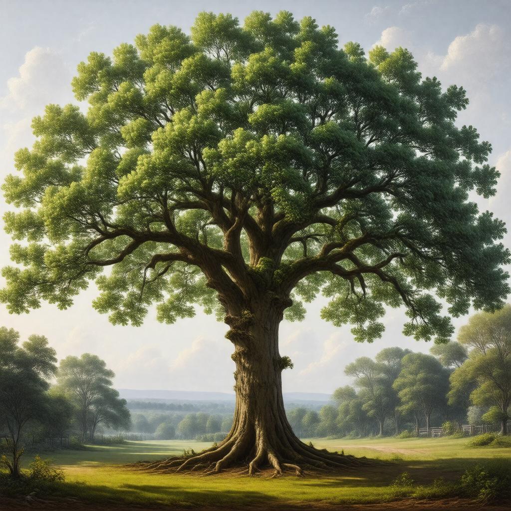 AI-created image of Charter Oak