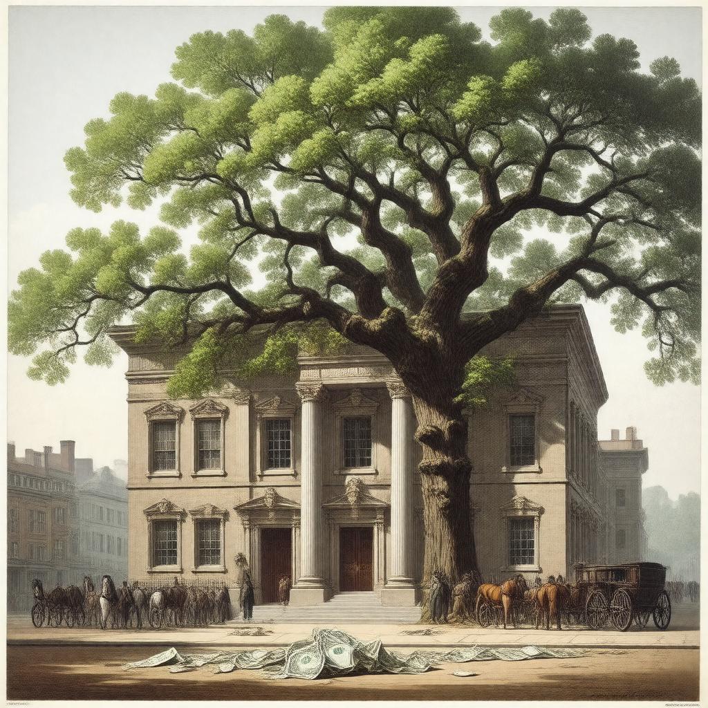 AI-created image of Charter Oak Bank