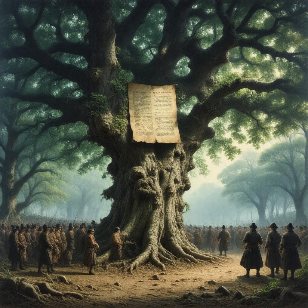 Click to view larger image AI-created image of Charter Oak incident