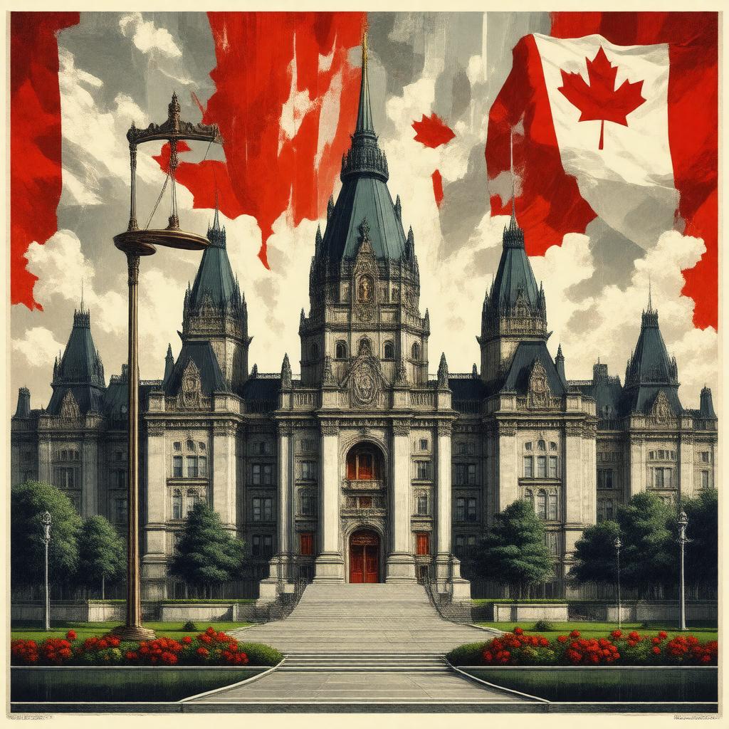 AI-created image of Charter of Rights and Freedoms