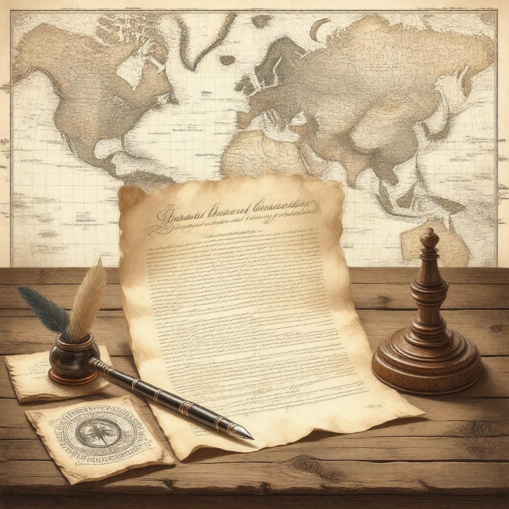 Click to view larger image AI-created image of Charter of the Organization of American States