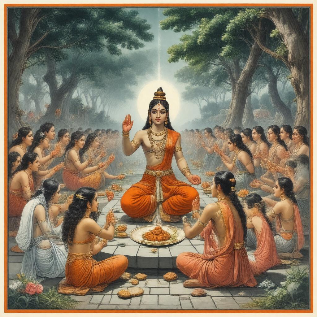 AI-created image of Charvaka