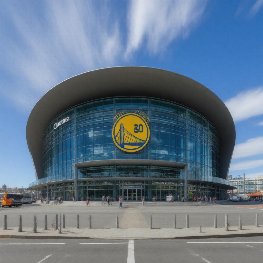 AI-created image of Chase Center