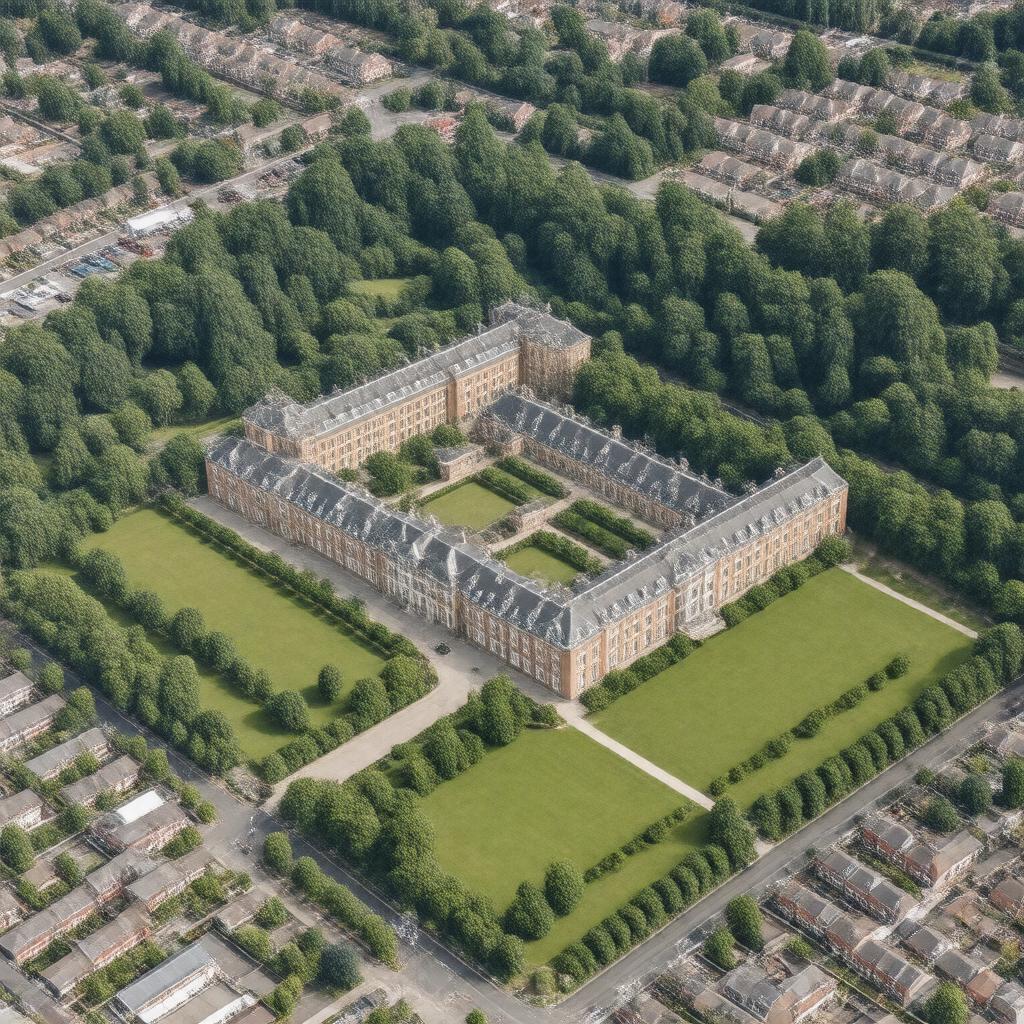 AI-created image of Chase Farm Hospital