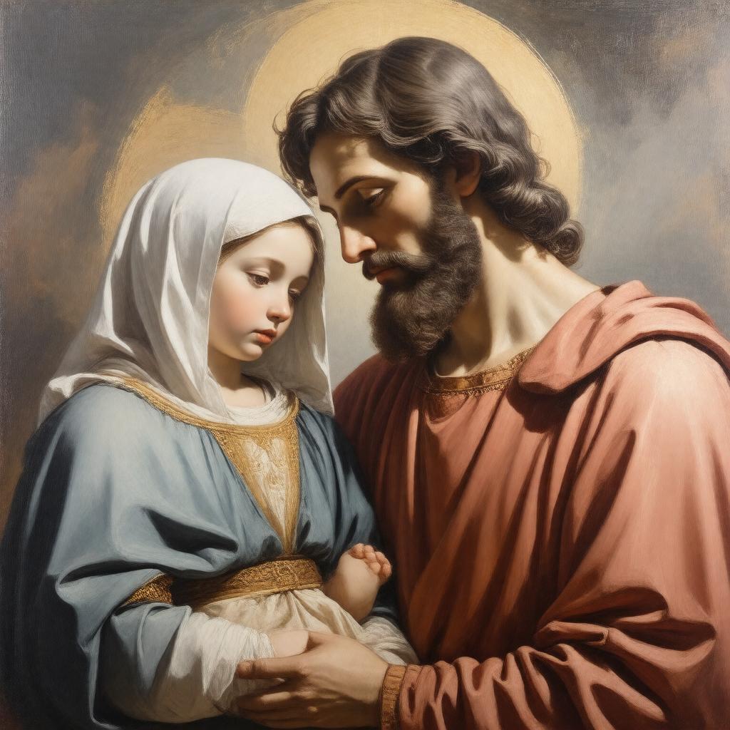 Click to view larger image AI-created image of Chaste Guardian of the Virgin