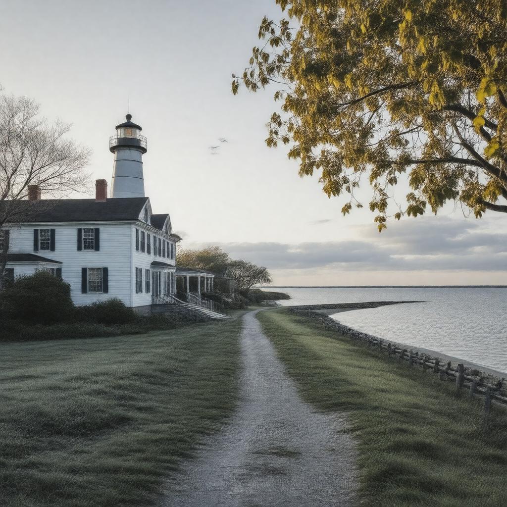 AI-created image of Chatham, Massachusetts