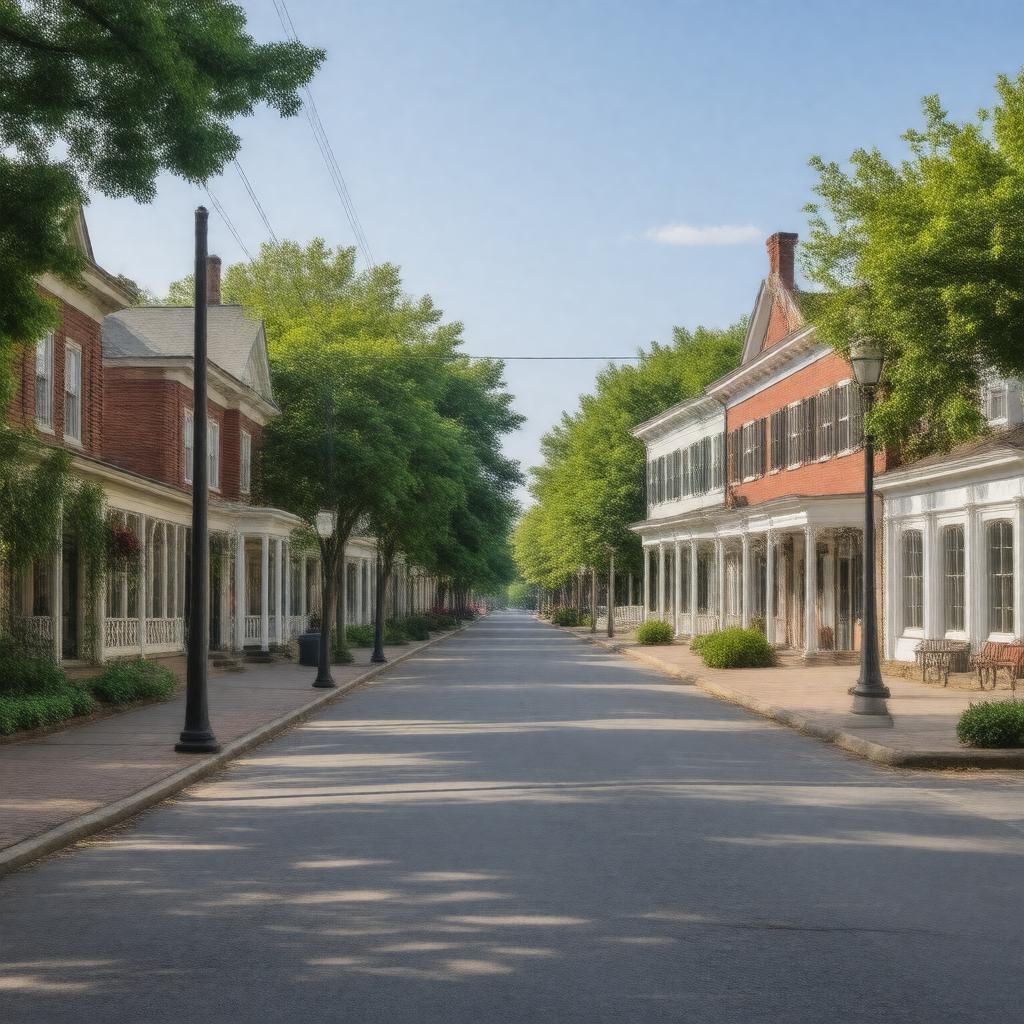 AI-created image of Chatham, New Jersey