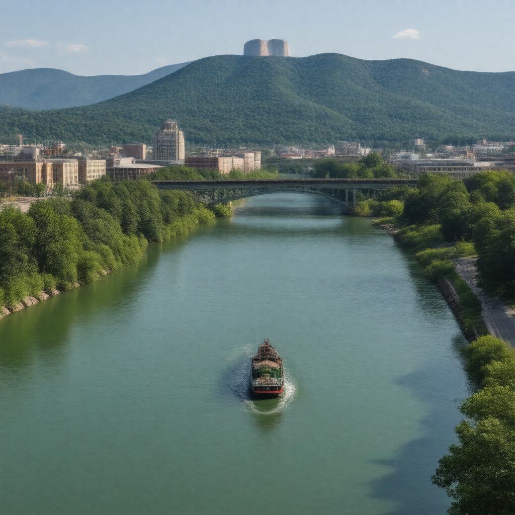 AI-created image of Chattanooga, United States