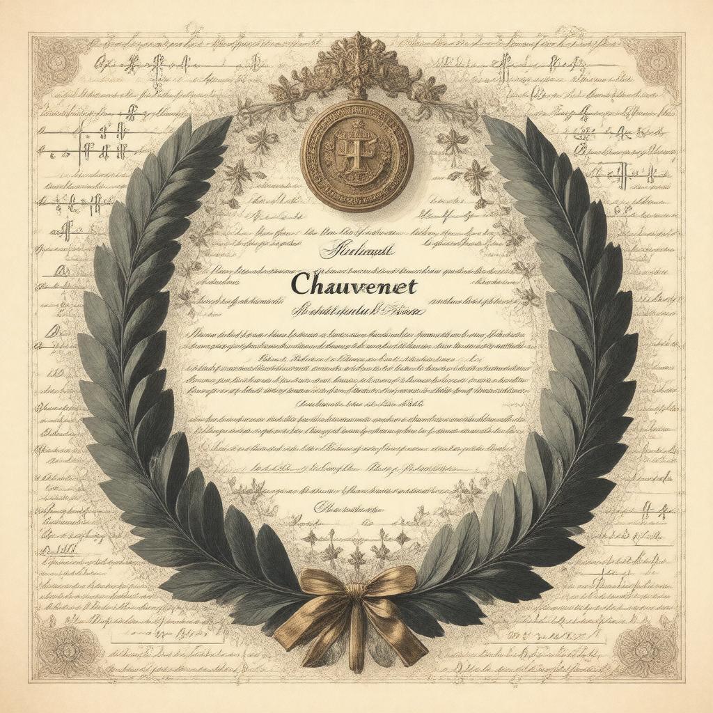 Click to view larger image AI-created image of Chauvenet Prize