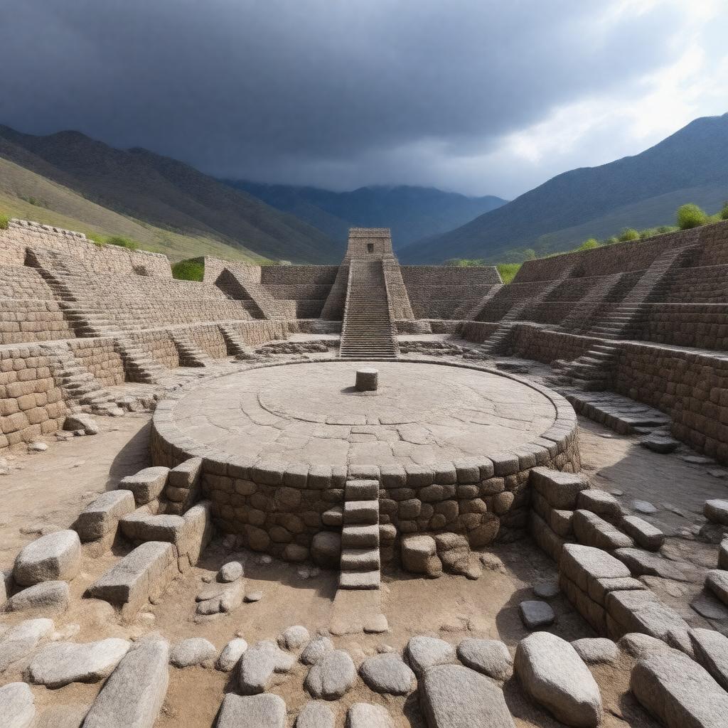 AI-created image of Chavín de Huantar