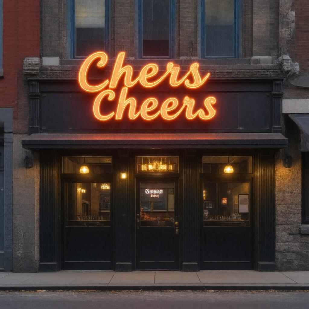 AI-created image of Cheers