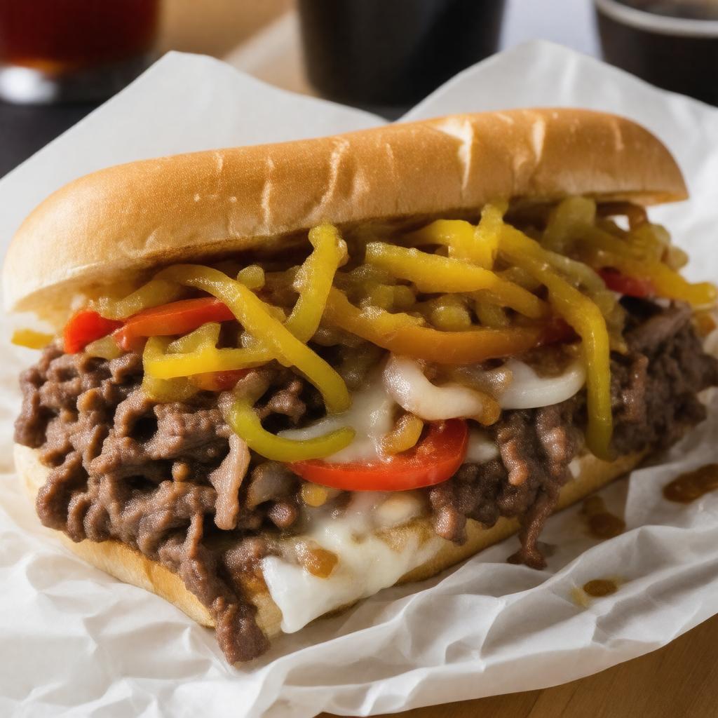 AI-created image of Cheesesteak