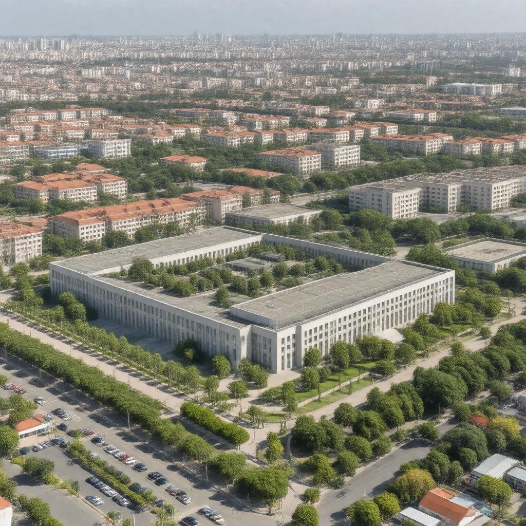 AI-created image of Cheikh Anta Diop University