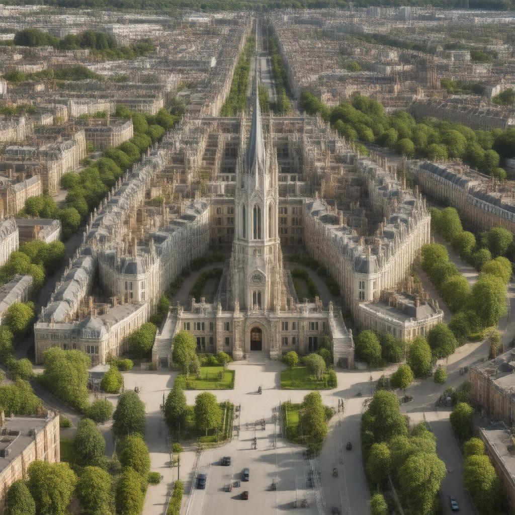 AI-created image of Chelsea Barracks