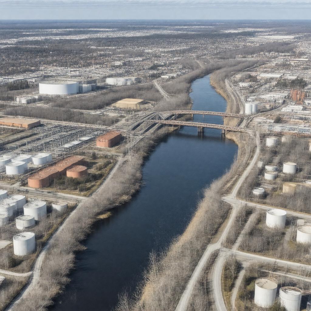 AI-created image of Chelsea Creek