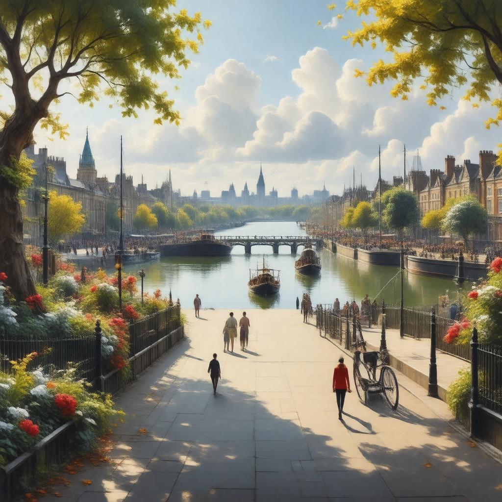 AI-created image of Chelsea, London, England