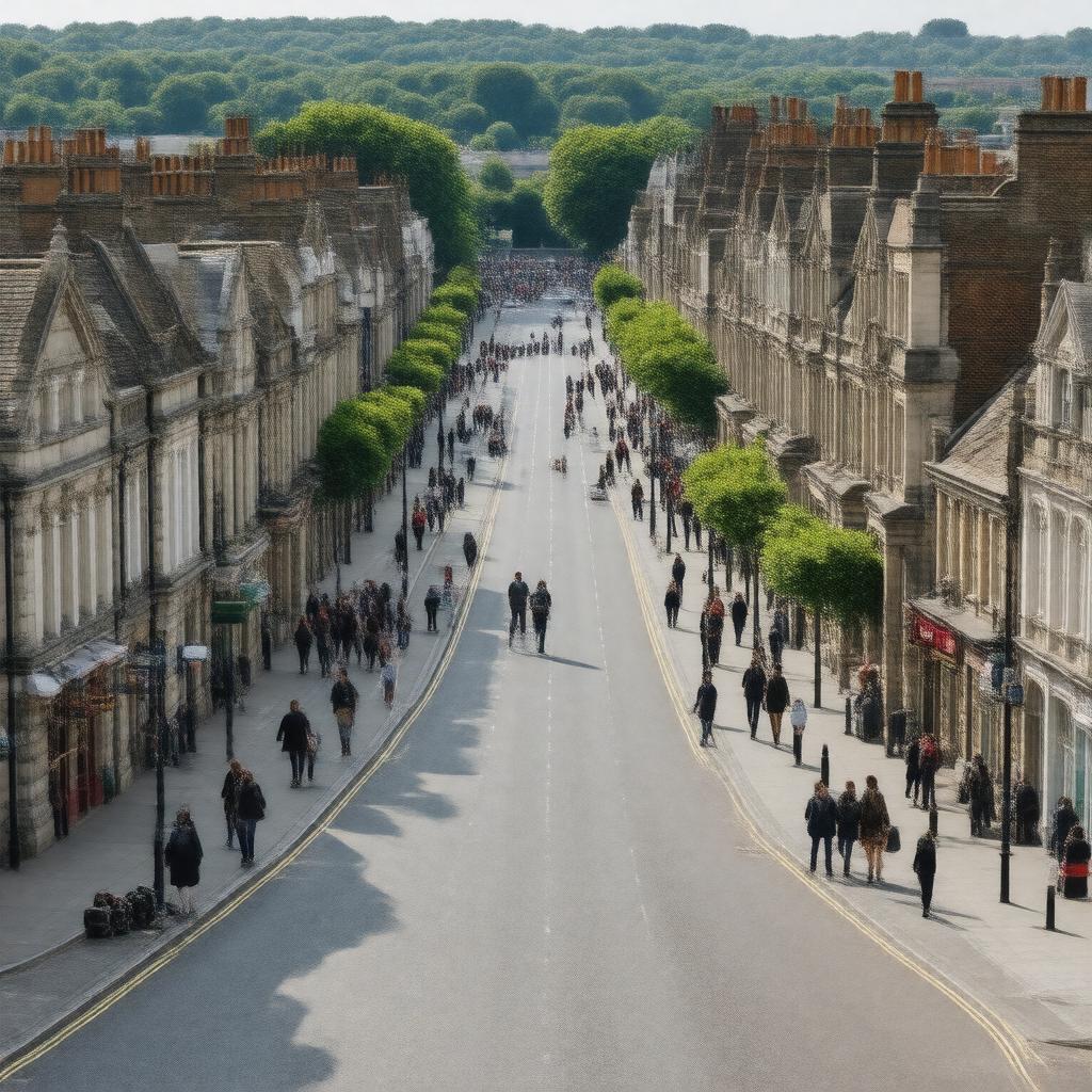 AI-created image of Chelsea Manor Street