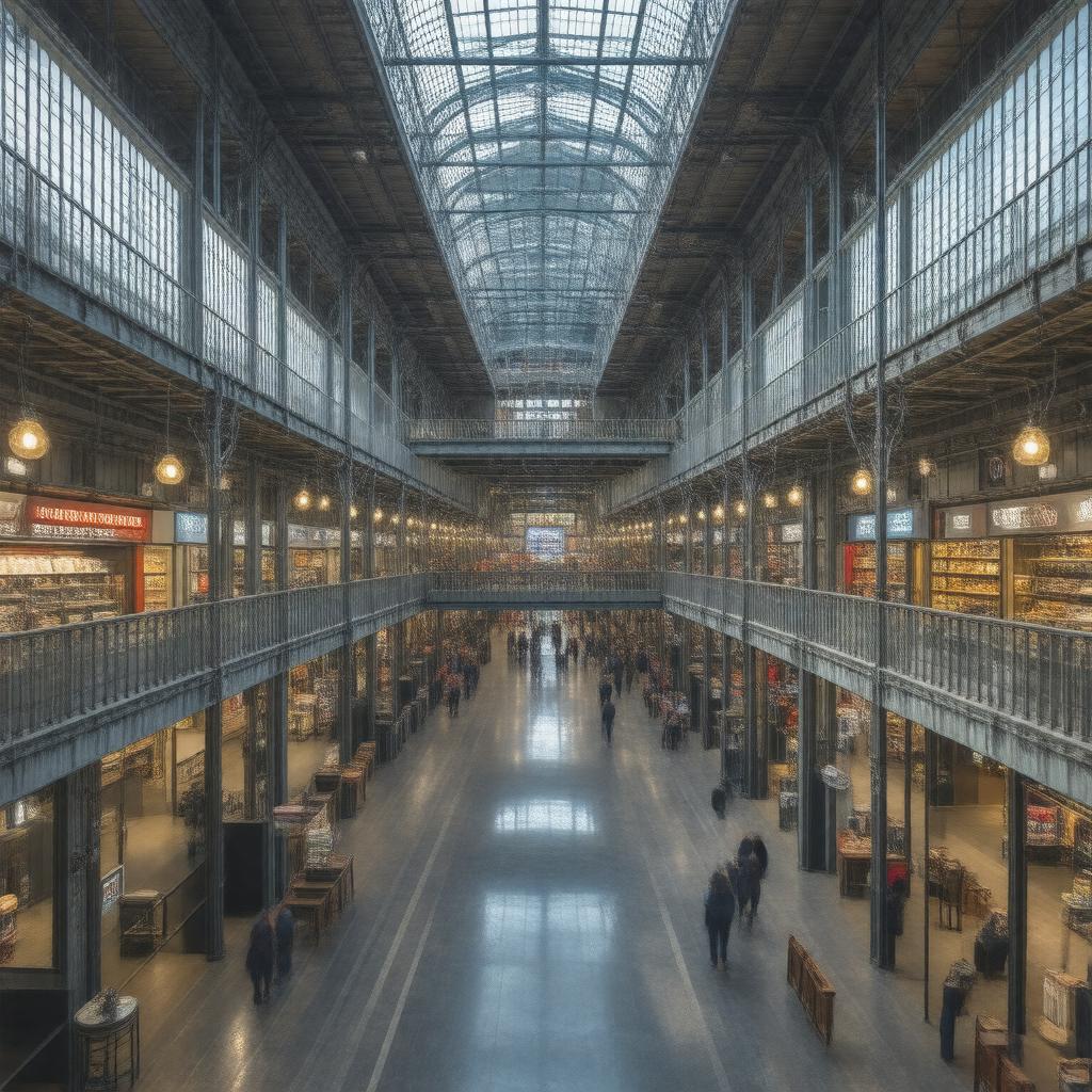 AI-created image of Chelsea Market