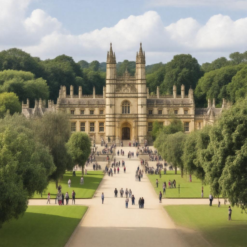 AI-created image of Cheltenham College