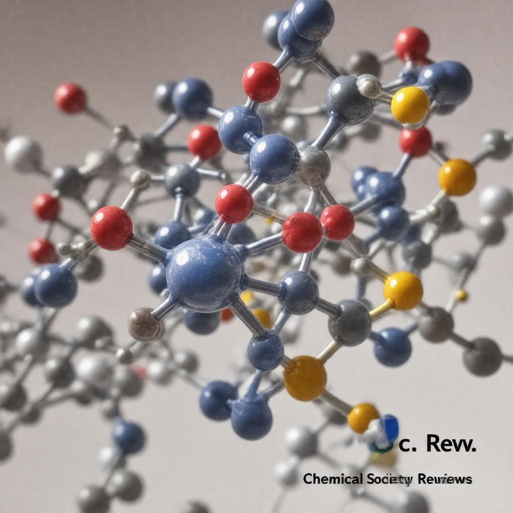 Click to view larger image AI-created image of Chemical Society Reviews