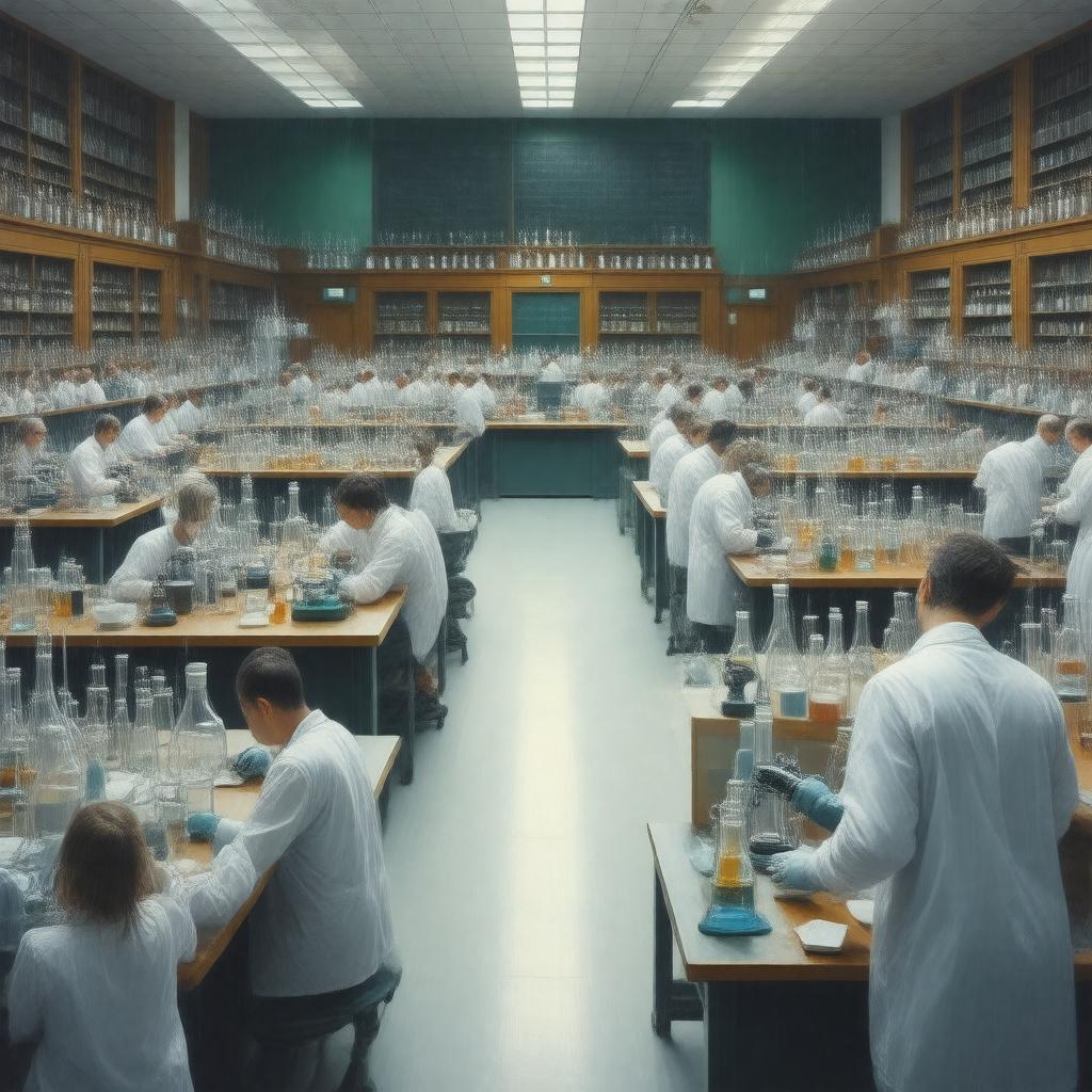 AI-created image of Chemistry Department