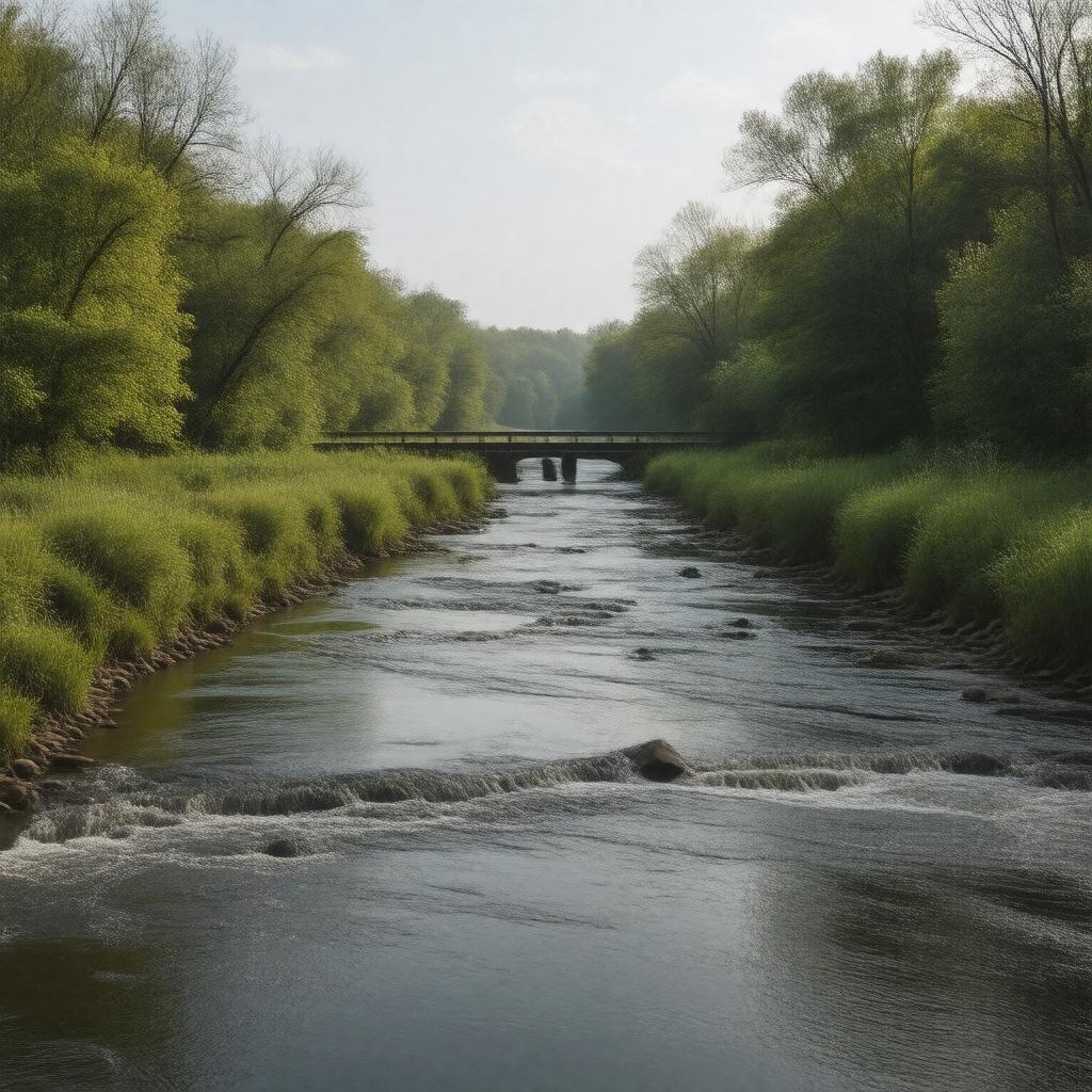 AI-created image of Chepachet River