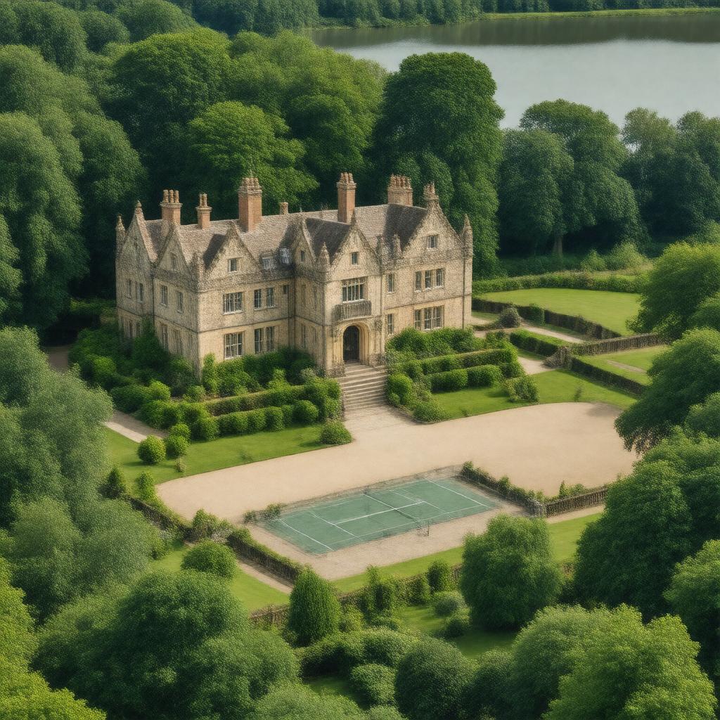 AI-created image of Chequers
