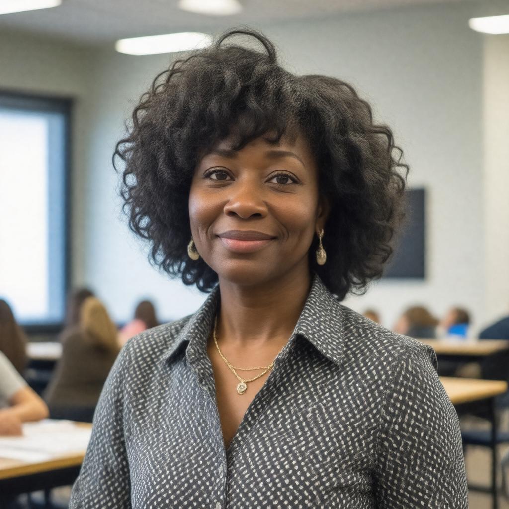 Click to view larger image AI-created image of Cheryl Floyd