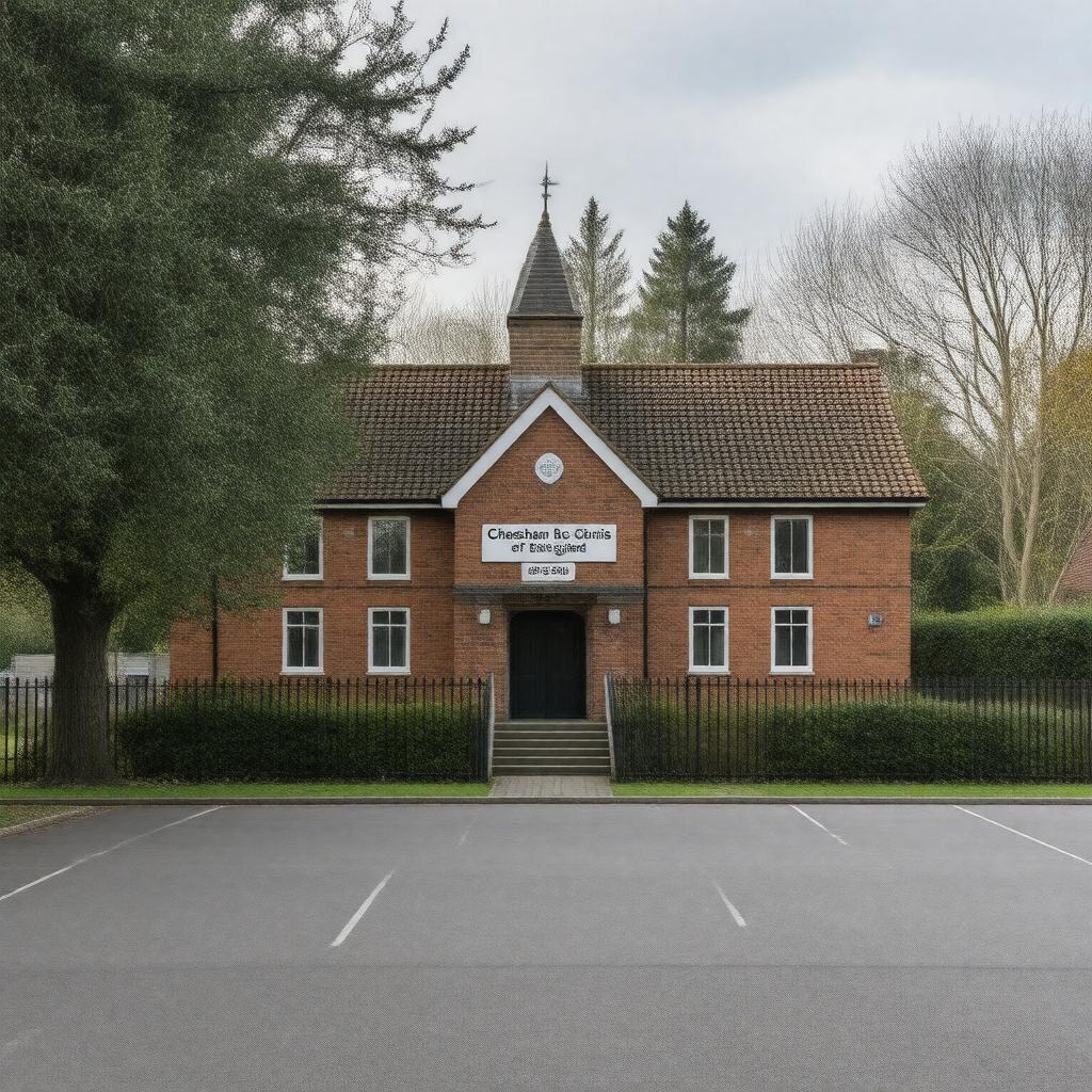 AI-created image of Chesham Bois Church of England School