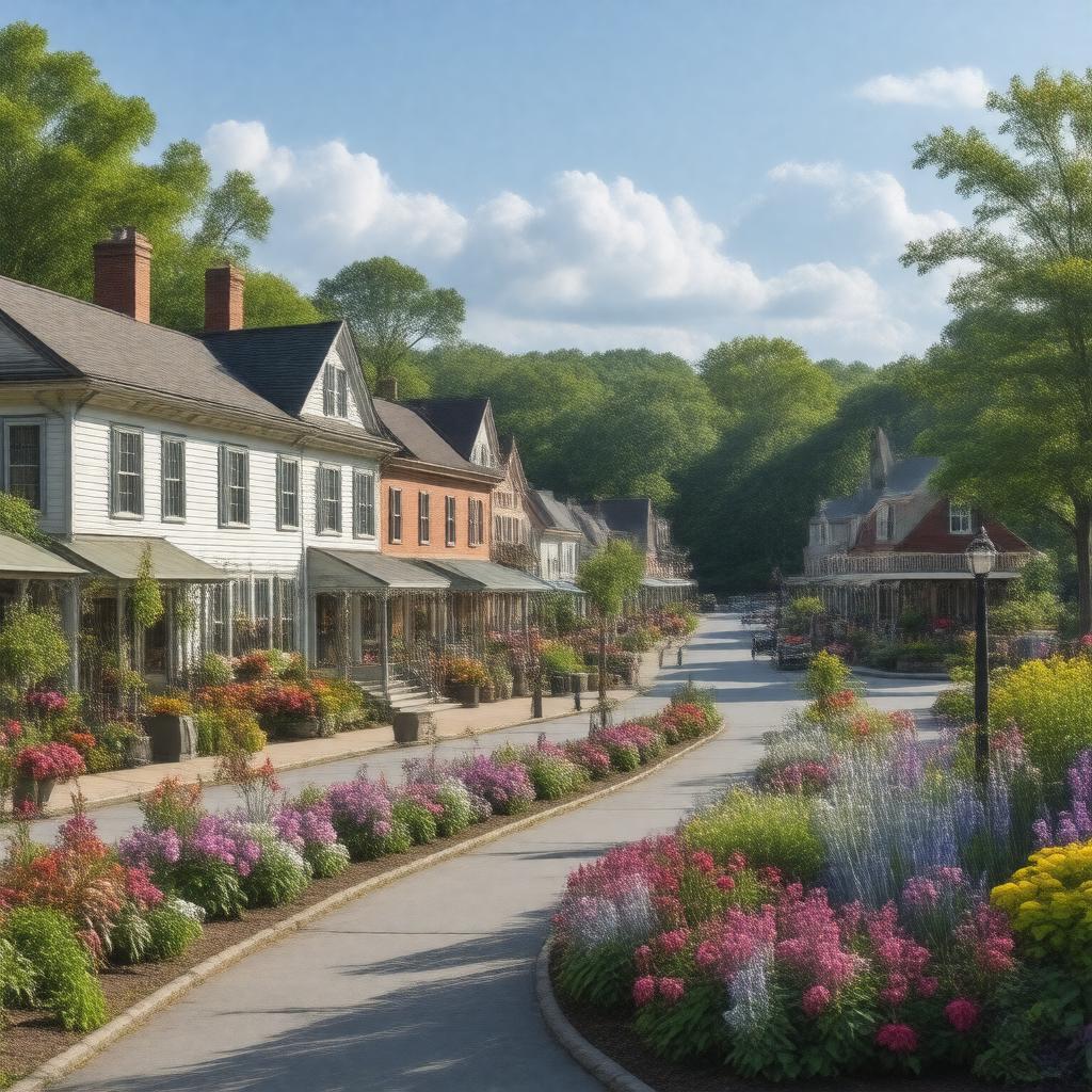 AI-created image of Cheshire, Connecticut, United States