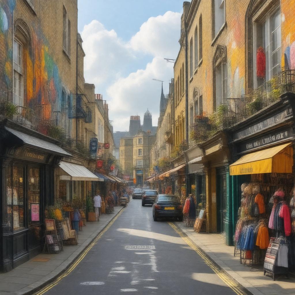 AI-created image of Cheshire Street