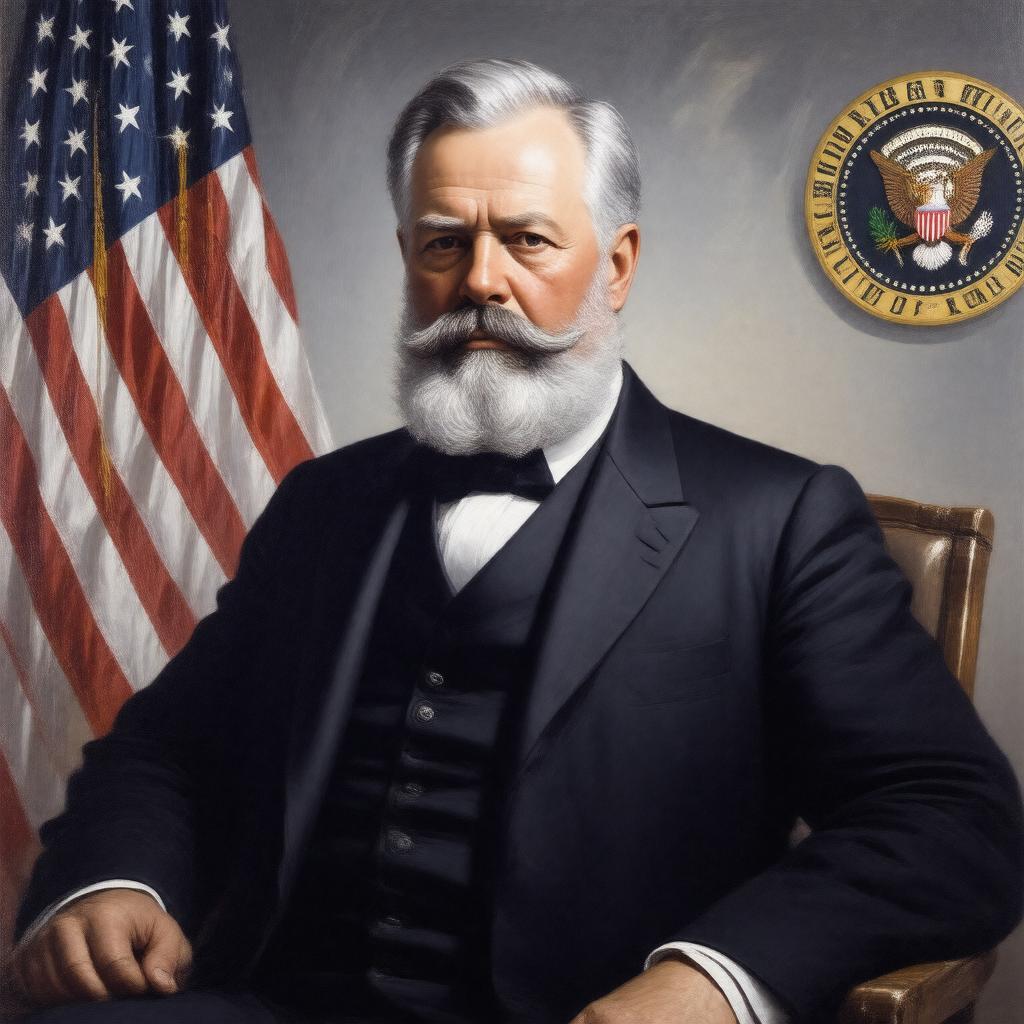 AI-created image of Chester A. Arthur