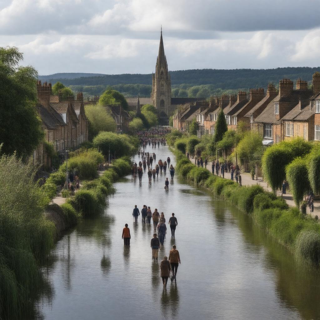 AI-created image of Chesterfield