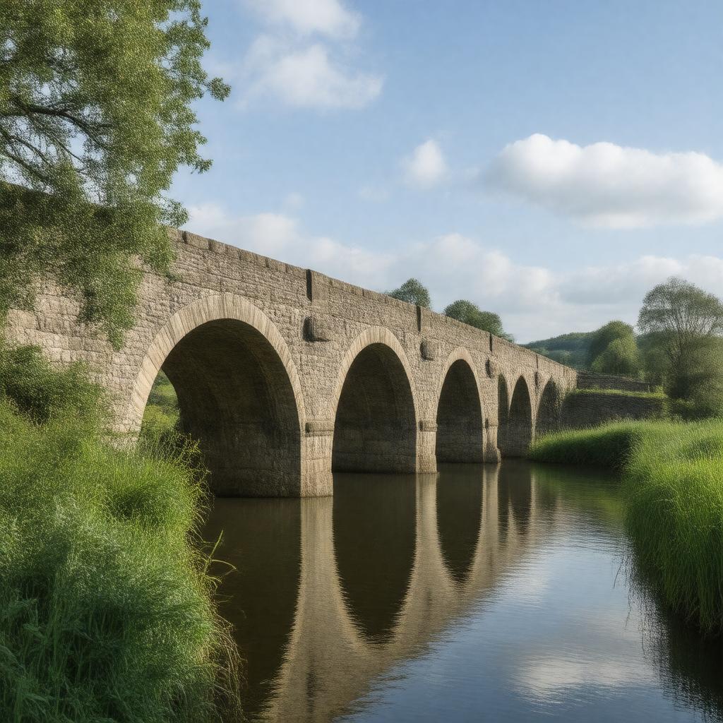 Click to view larger image AI-created image of Chesterfield Bridge
