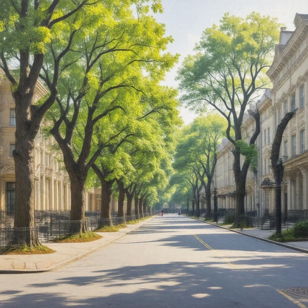 Click to view larger image AI-created image of Chestnut Avenue