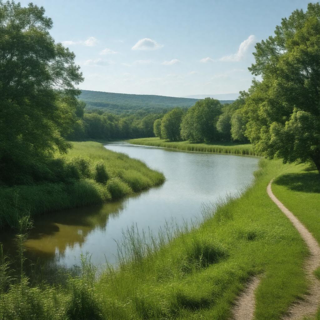 Click to view larger image AI-created image of Chestnut Hill Reservoir