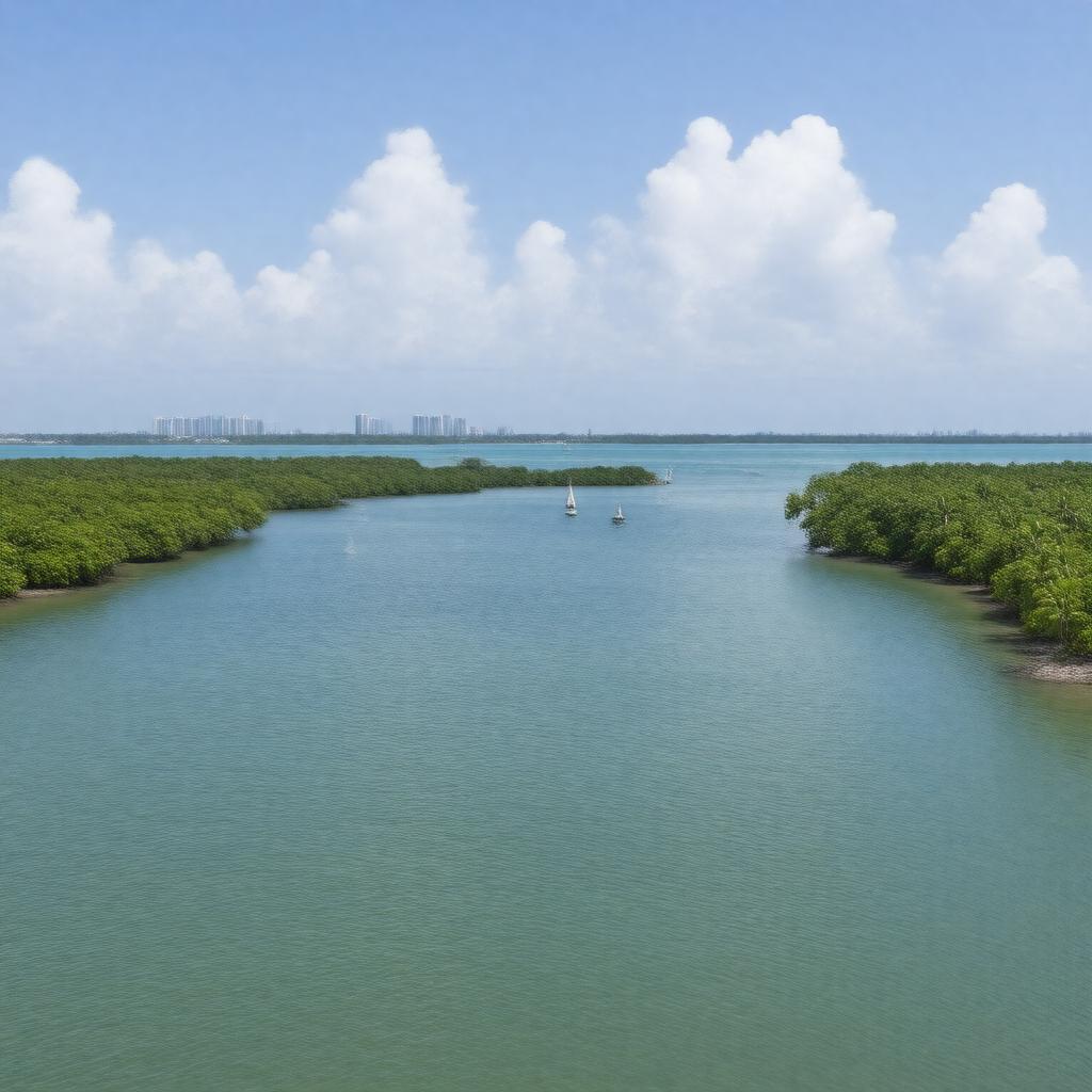 AI-created image of Chetumal Bay