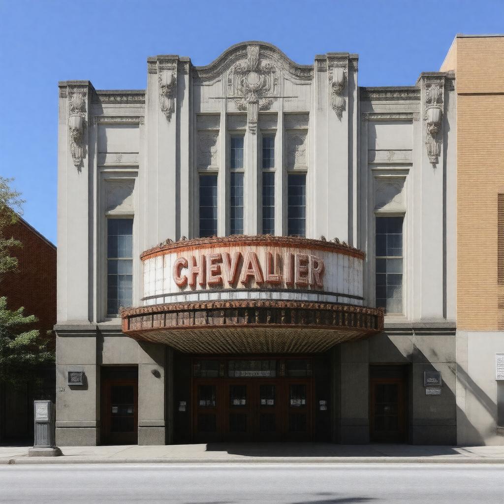 Click to view larger image AI-created image of Chevalier Theatre