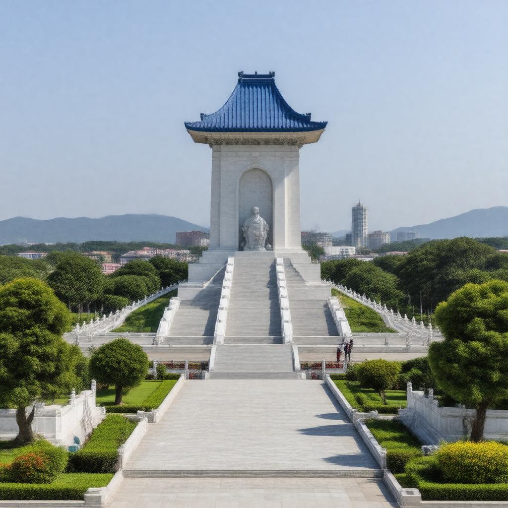 Click to view larger image AI-created image of Chiang Kai-shek Memorial Hall
