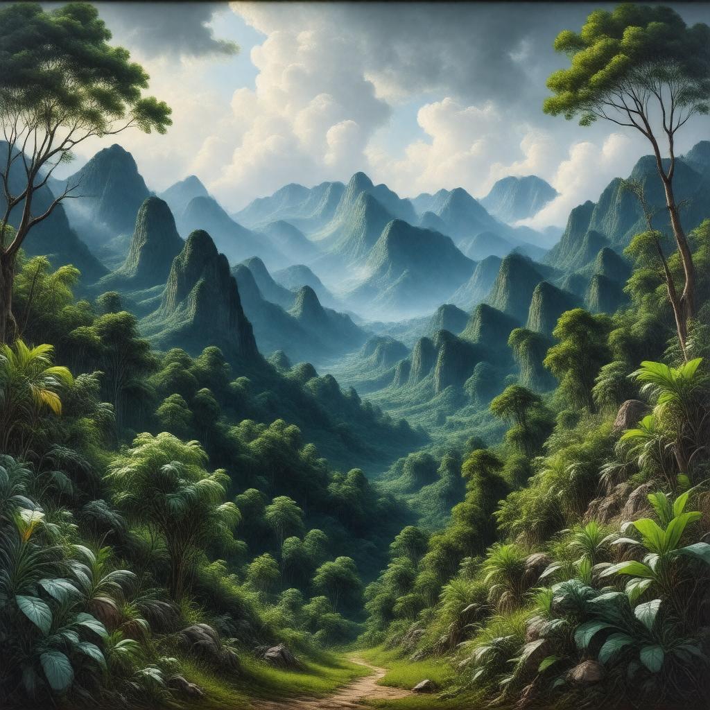 AI-created image of Chiapas