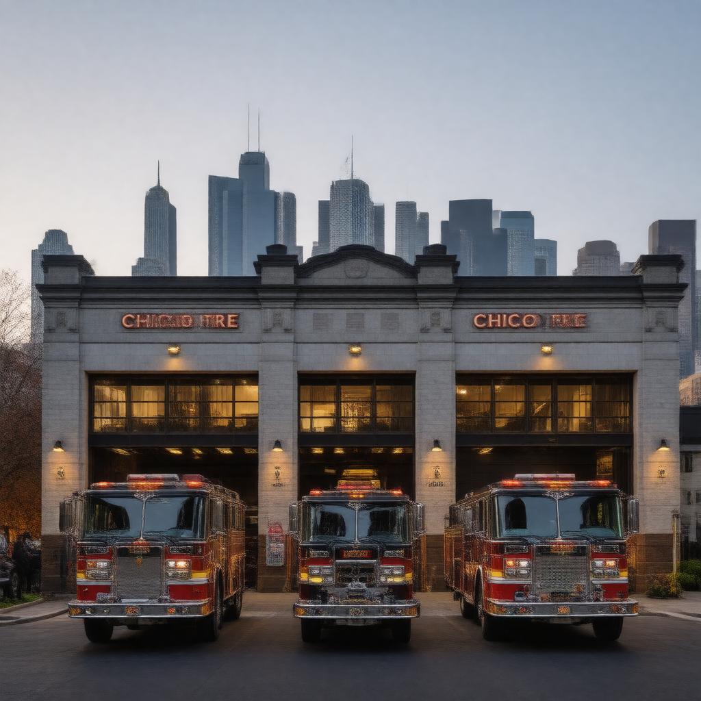 AI-created image of Chicago Fire