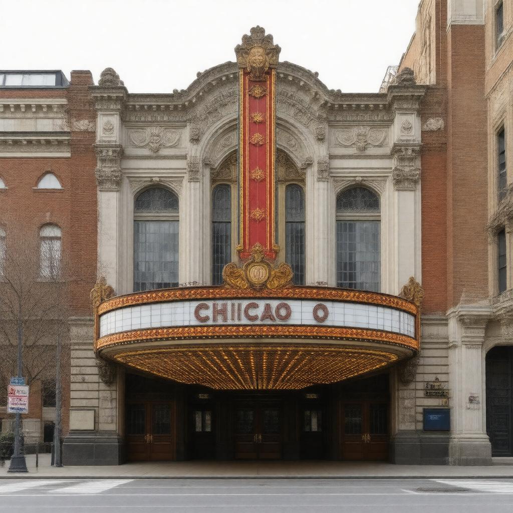 AI-created image of Chicago Theatre