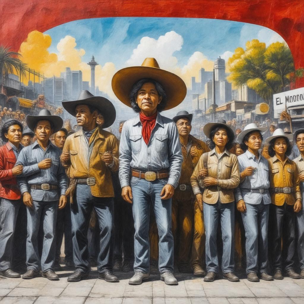 AI-created image of Chicano Movement