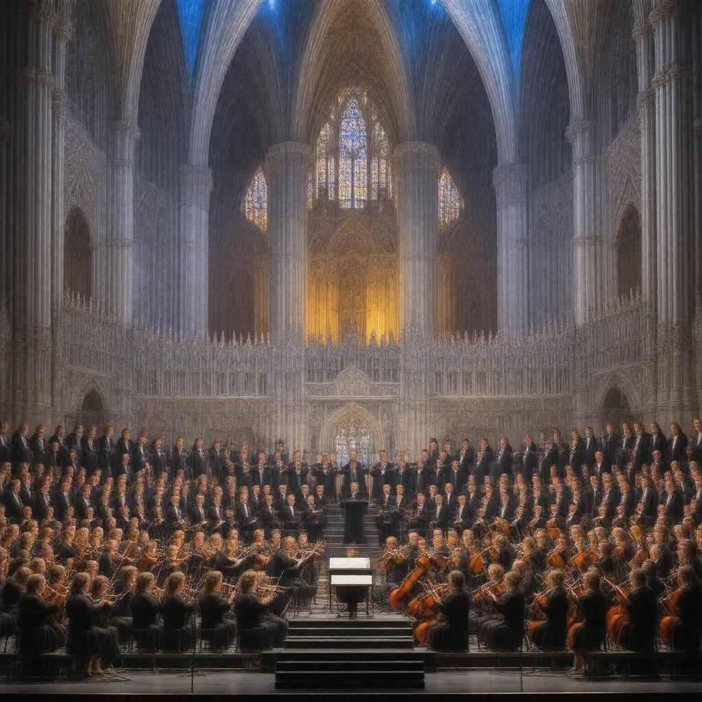 AI-created image of Chichester Psalms